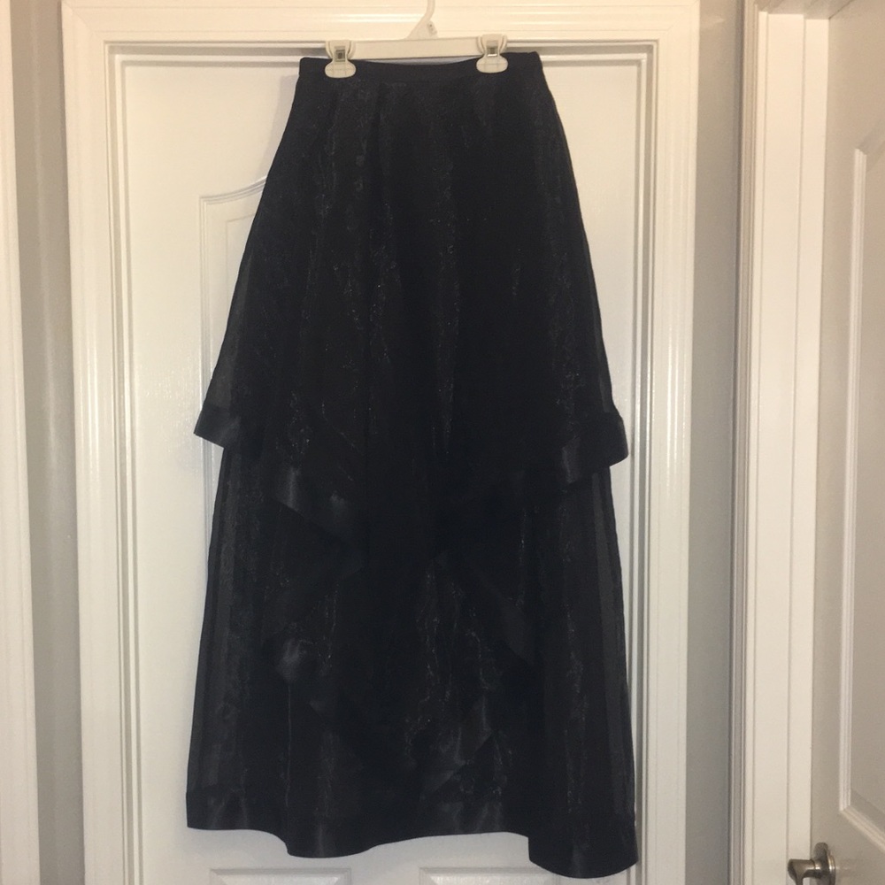 Formal skirt & crop top set.